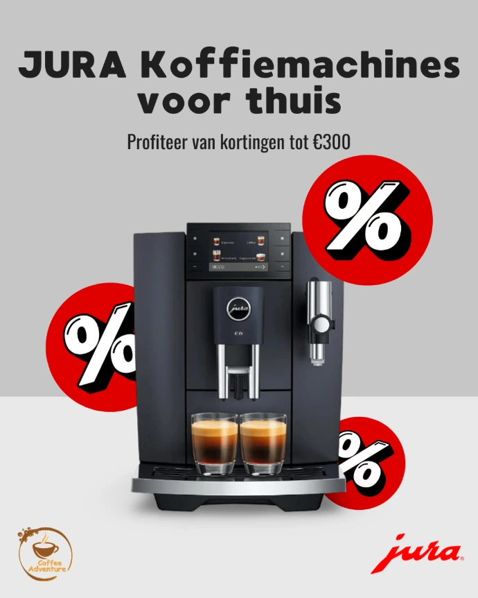 JURA koffiemachines voor thuis | Bespaar tot €300
