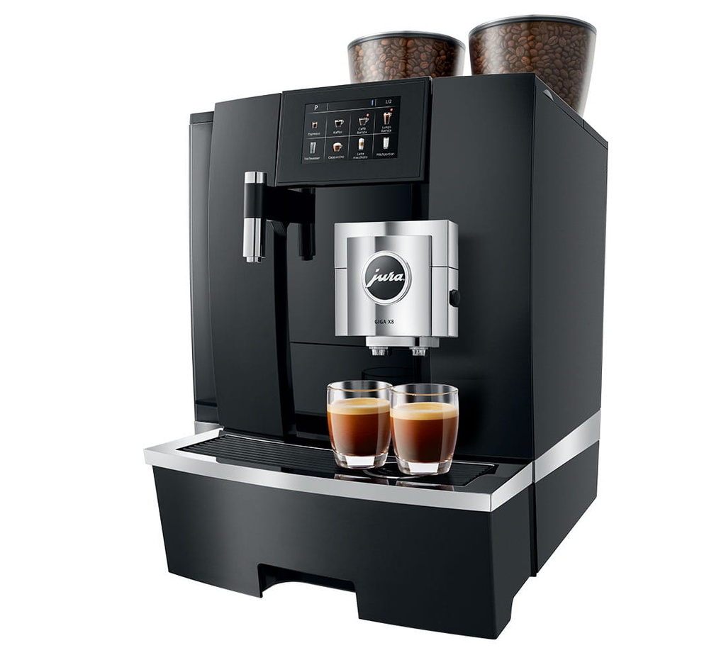 JURA GIGA X8 Aluminium Black (EA) + €84 Gratis koffie