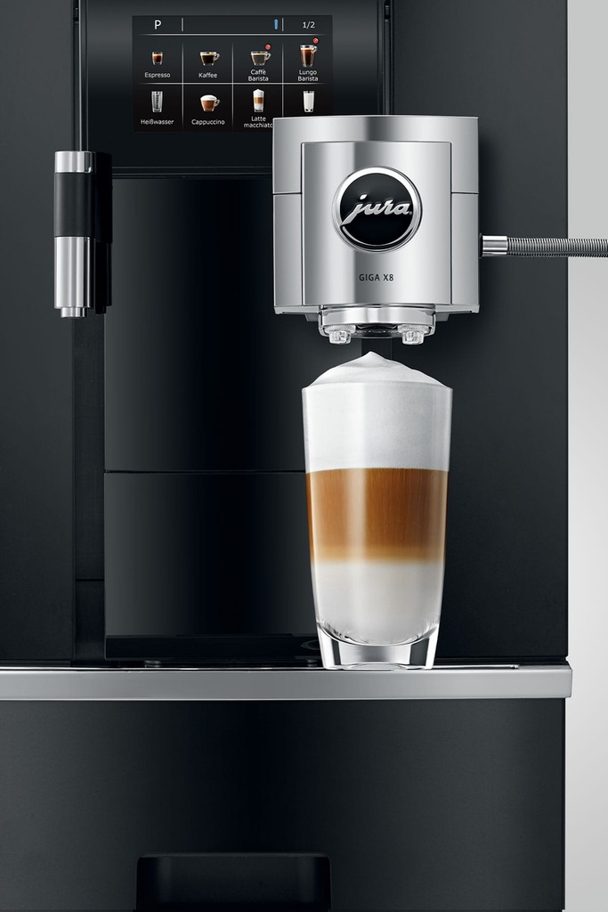 JURA GIGA X8 Aluminium Black (EA) + €84 Gratis koffie