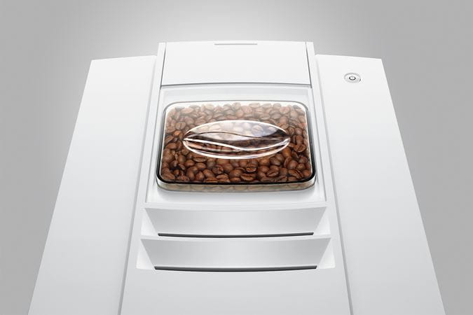 JURA E6 Piano White (EC) + €21 Gratis koffie