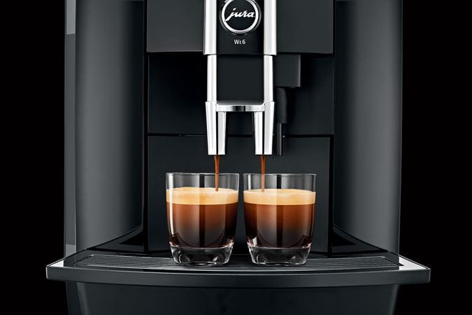 JURA WE6 Piano Black (EA) + €42 Gratis koffie