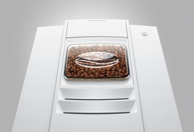 JURA E4 Piano White (EA) + €21 Gratis koffie