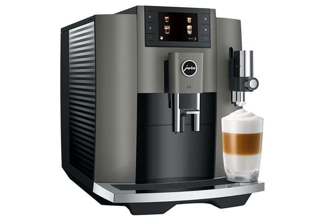 ​​​​​​​​​​JURA E8 Dark Inox (EC) + €21 Gratis koffie