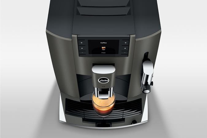 ​​​​​​​​​​JURA E8 Dark Inox (EC) + €21 Gratis koffie