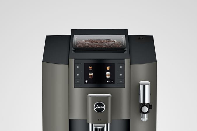 ​​​​​​​​​​JURA E8 Dark Inox (EC) + €21 Gratis koffie