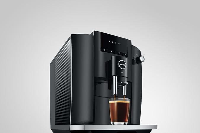JURA E4 Piano Black (EA) + €21 Gratis koffie