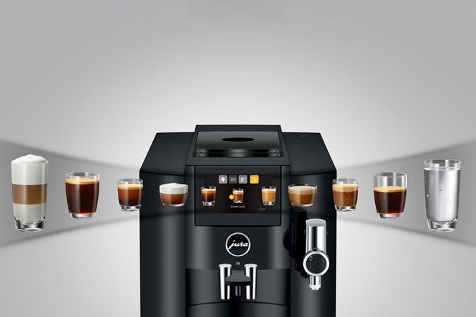 JURA S8 Piano Black (EB) + €42 Gratis koffie