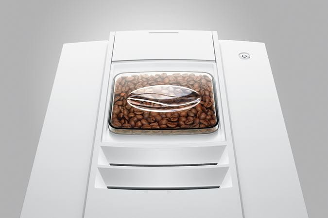 JURA E8 Piano White (EC) + €21 Gratis koffie