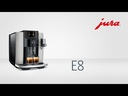 JURA E8 Piano White (EC) + €21 Gratis koffie