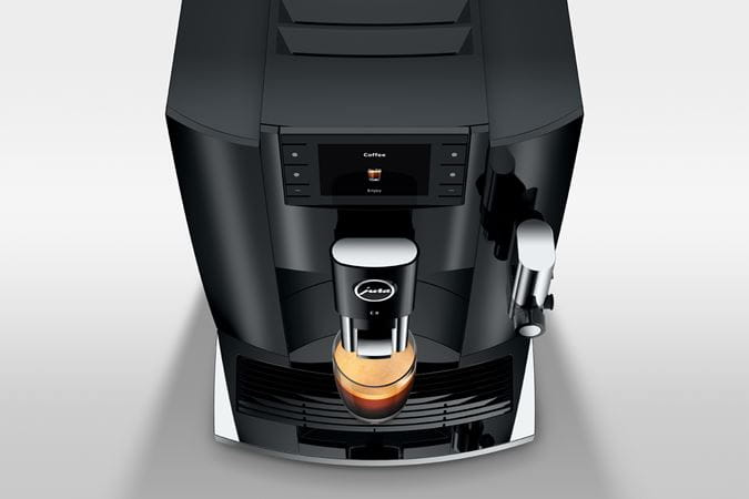 JURA E8 Piano Black (EC) + €21 Gratis koffie