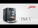 JURA ENA 5 Night Inox (EA) + €21 Gratis koffie