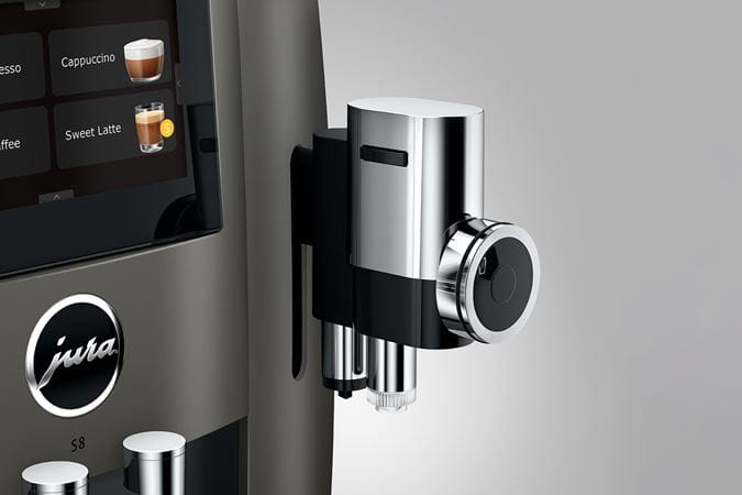 JURA S8 Dark Inox (EB) + €42 Gratis koffie
