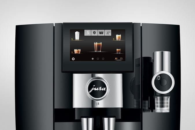 JURA J8 Piano Black (EA) + €42 Gratis koffie