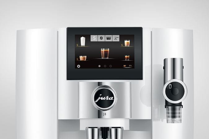 JURA J8 Piano White (EA) + €42 Gratis koffie