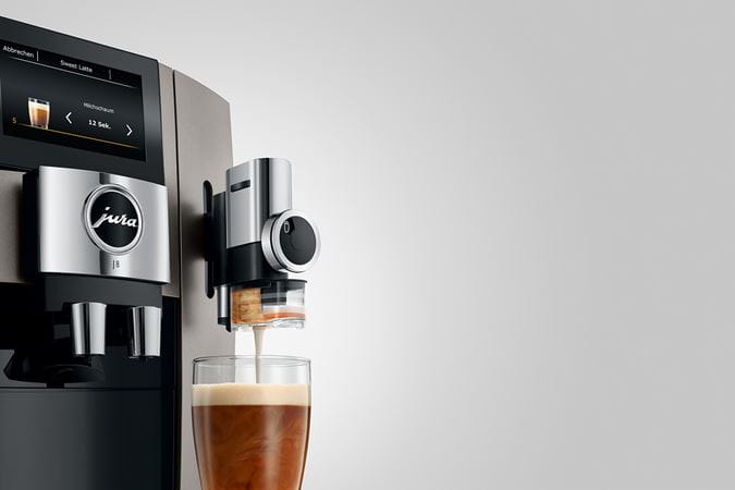 JURA J8 Midnight Silver (EA) + €42 Gratis koffie