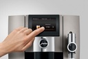 JURA J8 Midnight Silver (EA) + €42 Gratis koffie
