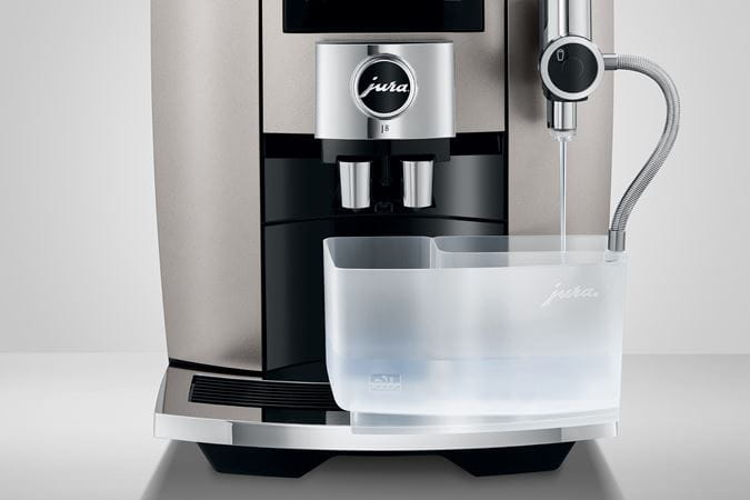 JURA J8 Midnight Silver (EA) + €42 Gratis koffie