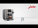 JURA J8 Midnight Silver (EA) + €42 Gratis koffie
