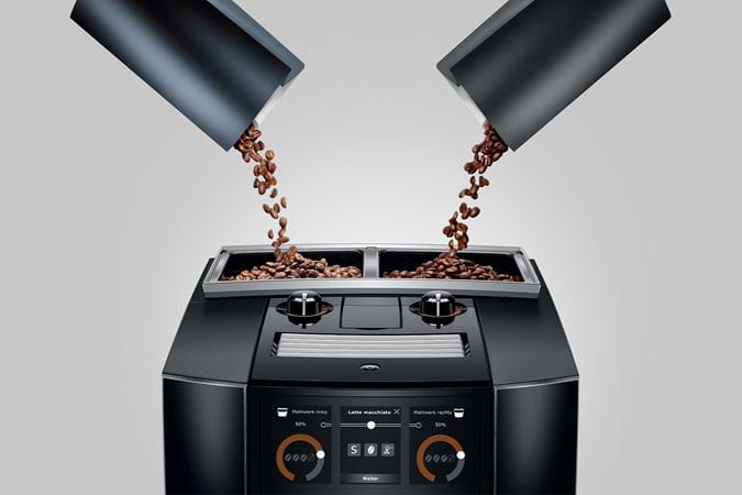 JURA J8 Twin Diamond Black (EA) + €42 Gratis koffie