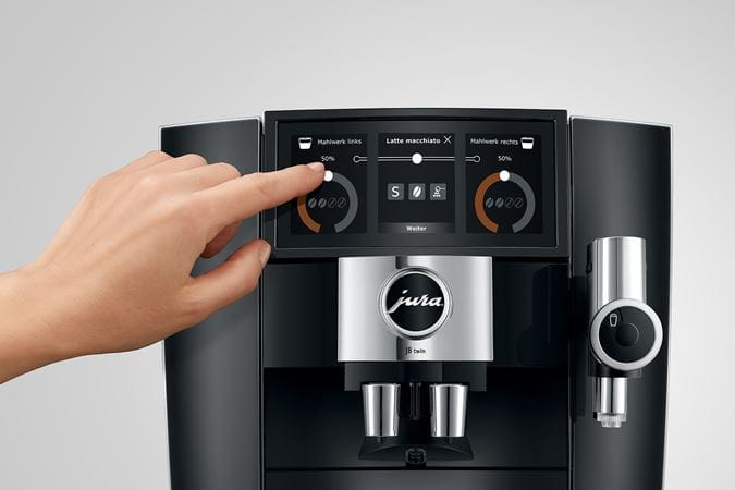 JURA J8 Twin Diamond Black (EA) + €42 Gratis koffie
