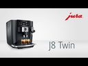 JURA J8 Twin Diamond Black (EA) + €42 Gratis koffie