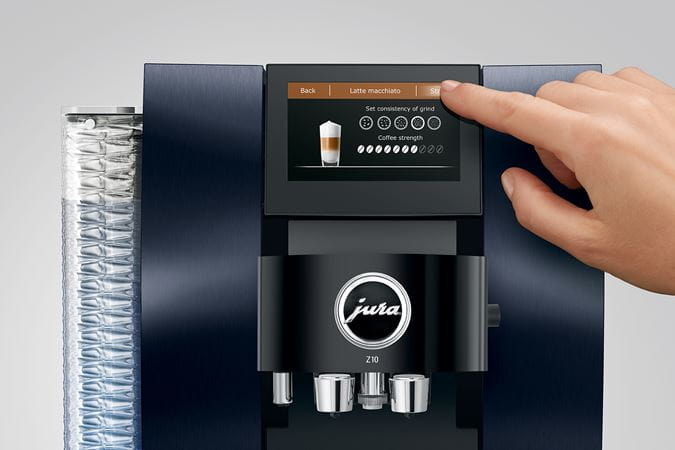​JURA Z10 Aluminium Midnight Blue (EA) + €42 Gratis koffie