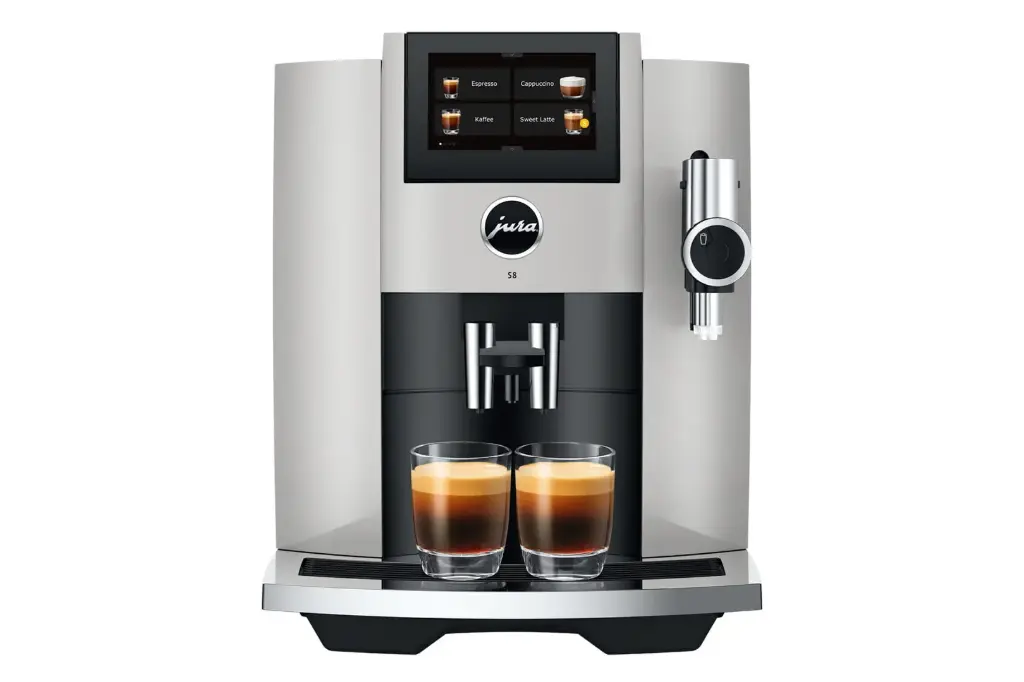 JURA S8 Platin (EB) + €42 Gratis koffie