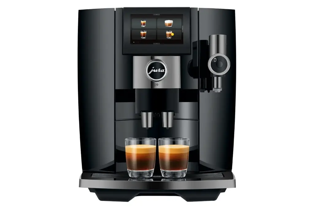 JURA J10 Piano Black (EA) + €42 Gratis koffie