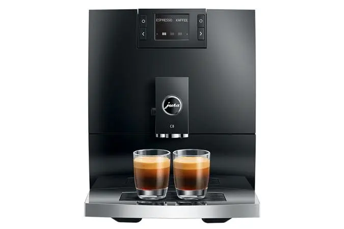 JURA C8 Piano Black (EA) + €21 Gratis koffie