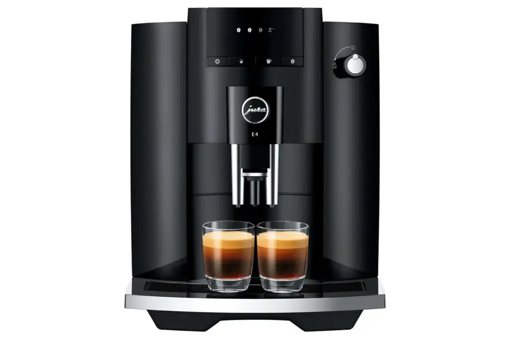 JURA E4 Piano Black (EA) + €21 Gratis koffie