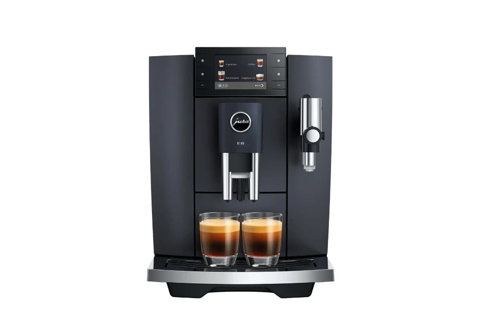 JURA E8 Cosmic Black (ED) + €21 Gratis koffie