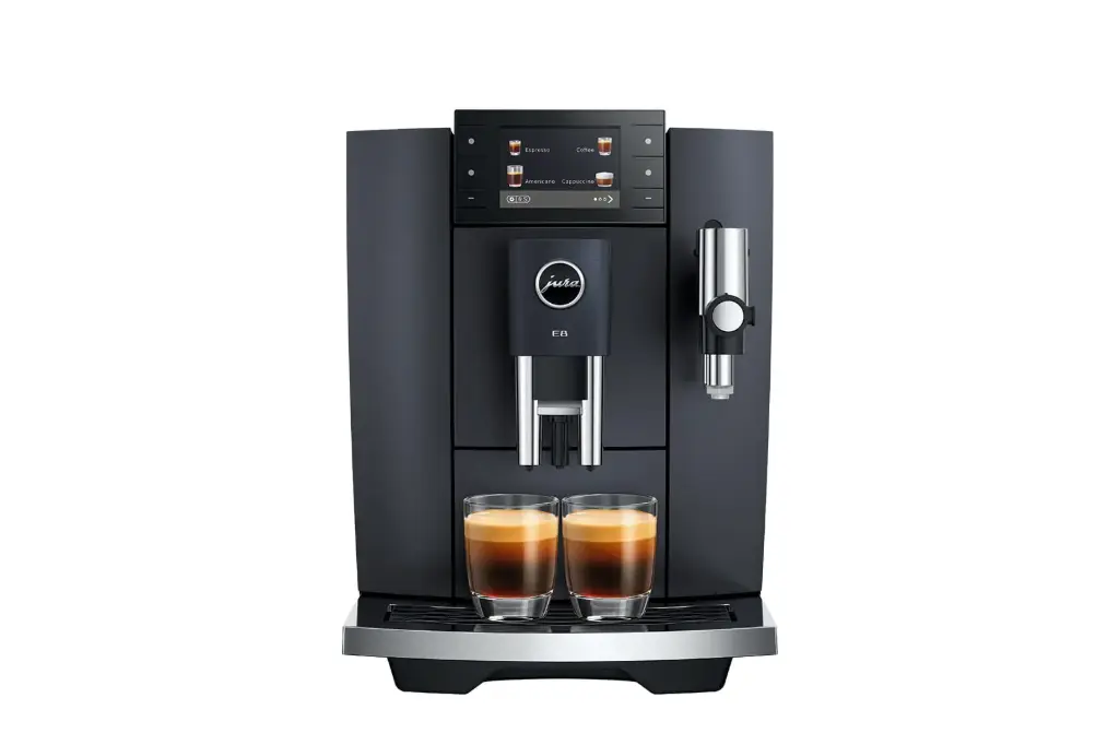 JURA E8 Cosmic Black (ED) + €21 Gratis koffie