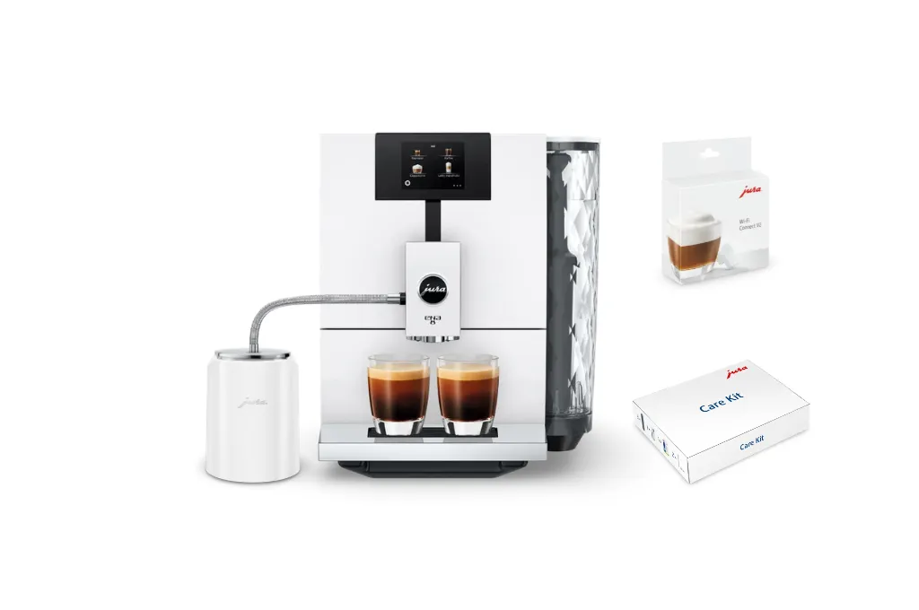 ​​​​​​​​​​JURA ENA 8 Touch Full Nordic White (EC) - Basis Bundel