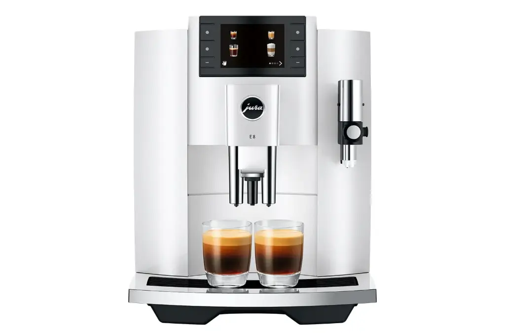 JURA E8 Piano White (EC)