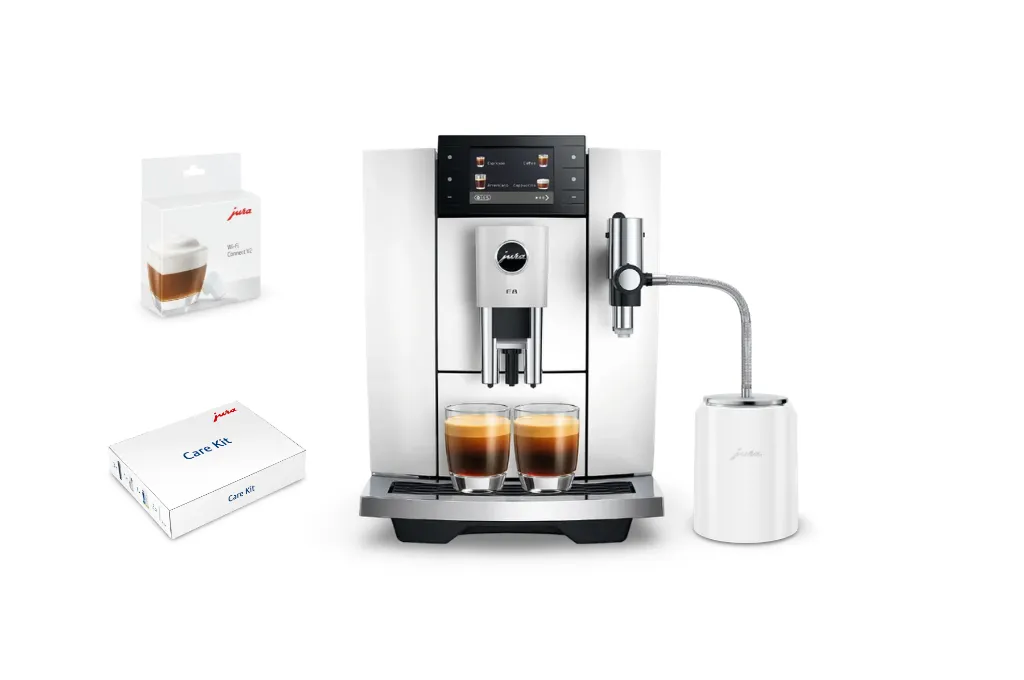 JURA E8 Piano White (ED) - Basis Bundel