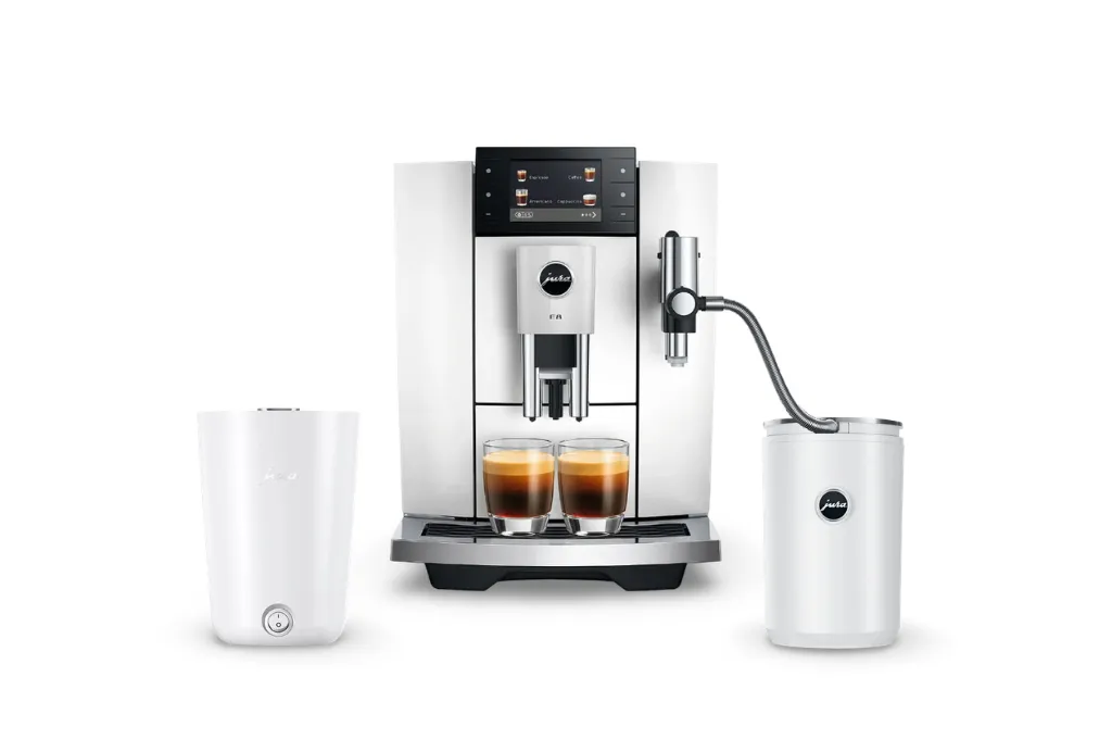 JURA E8 Piano White (ED) - Premium Bundel