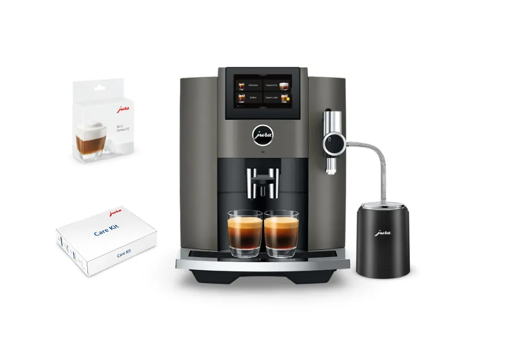 JURA S8 Dark Inox (EB) - Basis Bundel