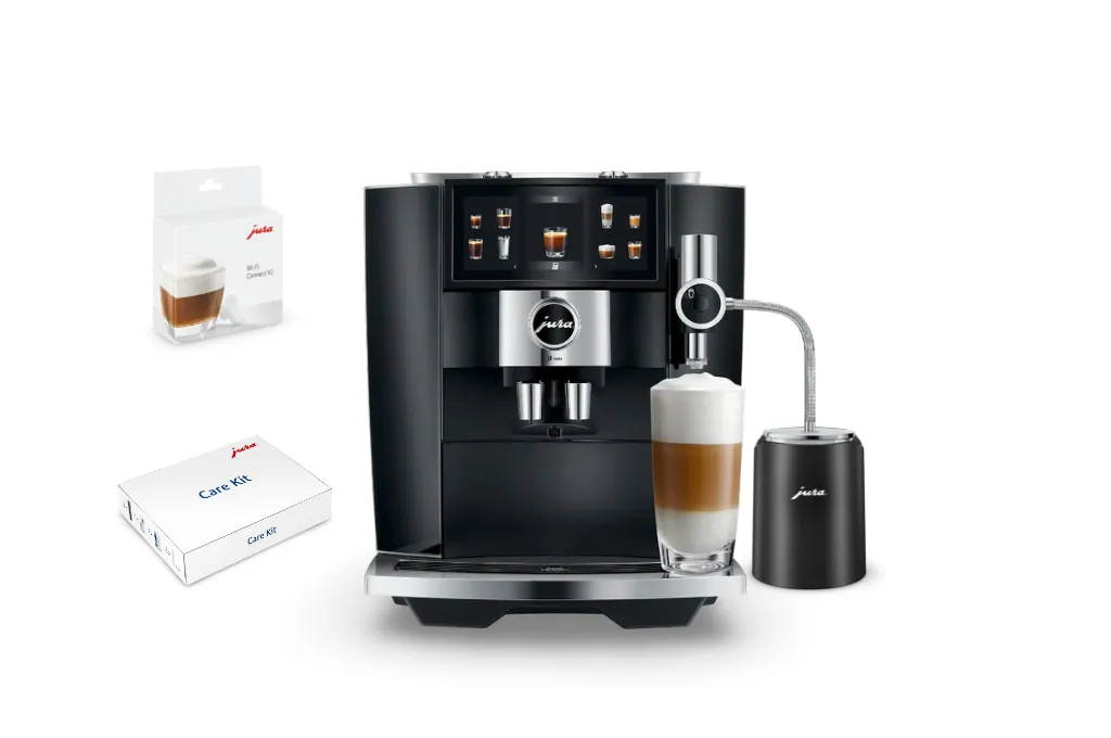 JURA J8 Twin Diamond Black (EA) - Basis Bundel