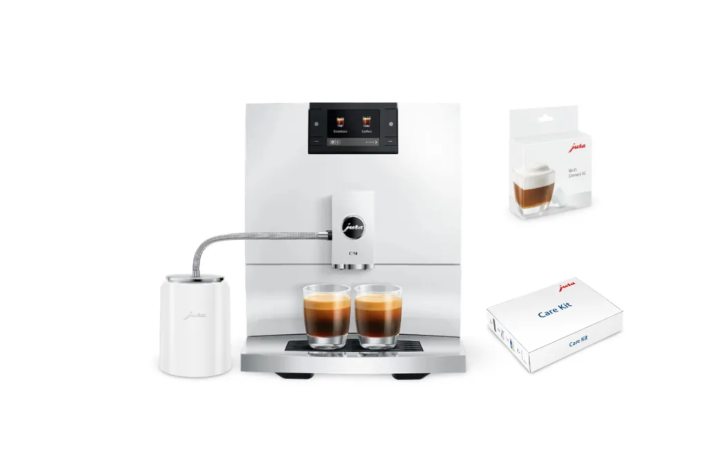 JURA C9 Piano White (EA) - Basis Bundel