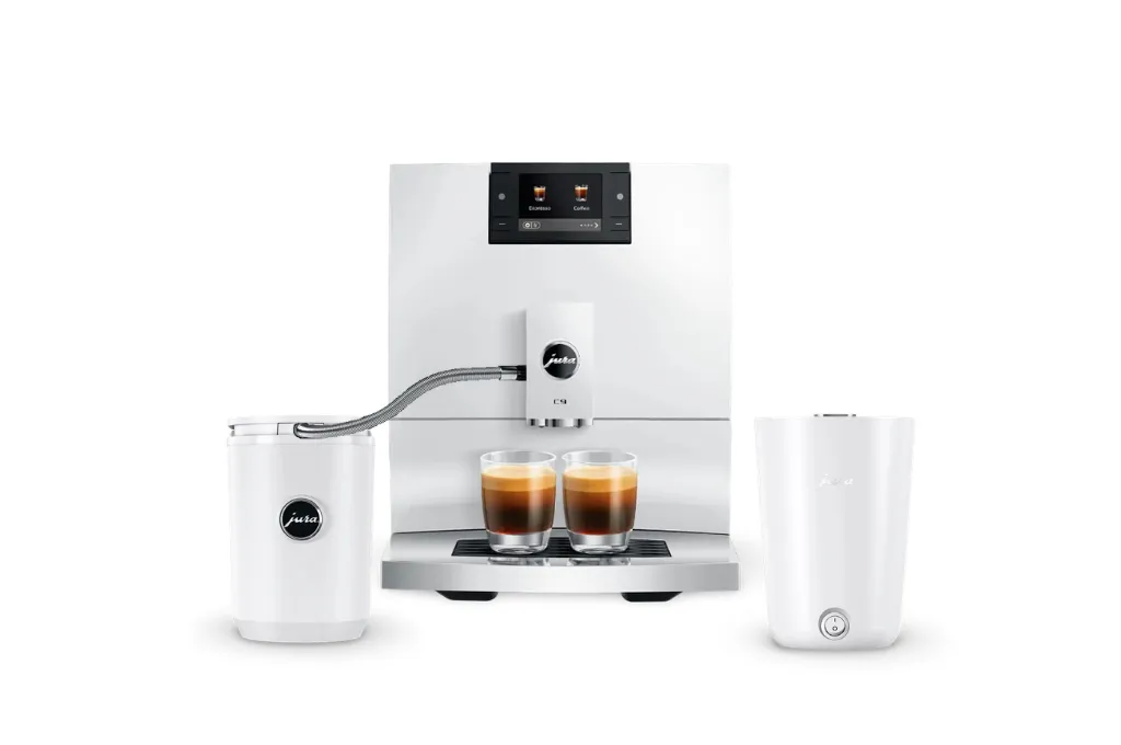JURA C9 Piano White (EA) - Premium Bundel