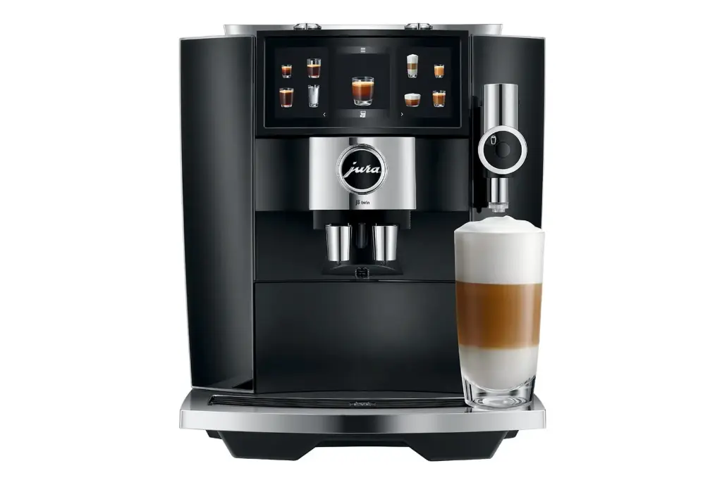 JURA J8 Twin Diamond Black (EA) + €42 Gratis koffie
