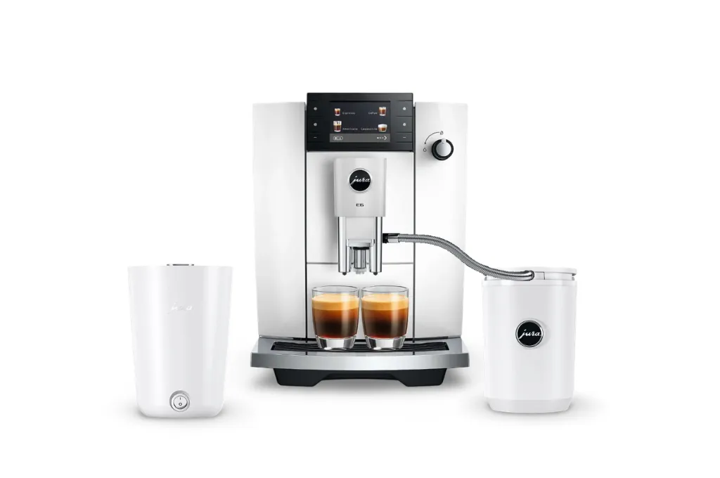 JURA E6 Piano White (ED) - Premium Bundel