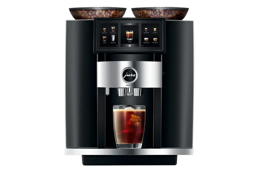 JURA GIGA 10 Diamond Black (EA) + €42 Gratis koffie
