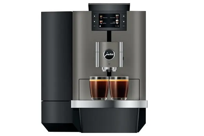 JURA X10 Dark Inox (EA) + €46 Gratis koffie